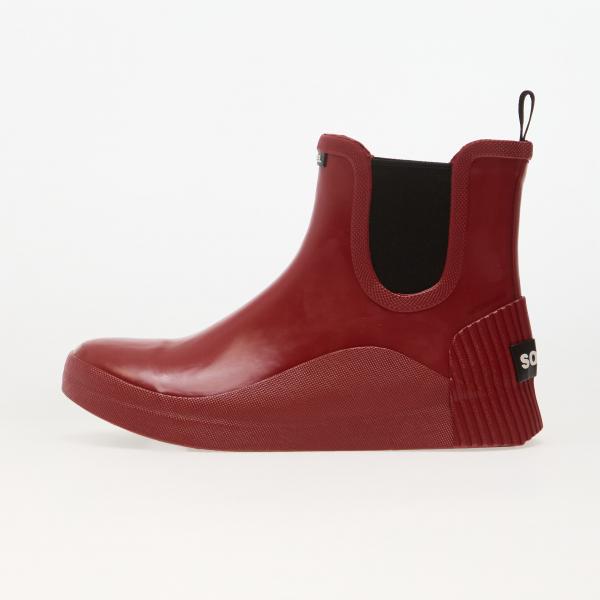 Sorel OUT N ABOUT™ IV CHELSEA RAIN WP Red Dahlia, Black 8