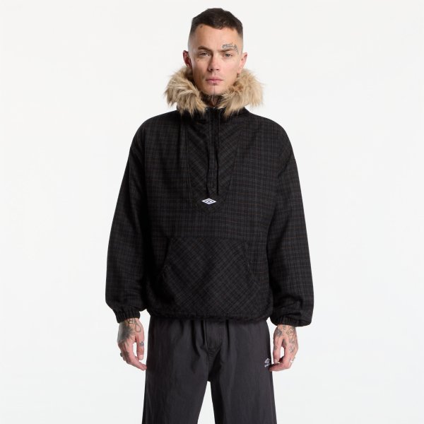 Bunda Umbro Flannel Fur Anorak Dark Brown S