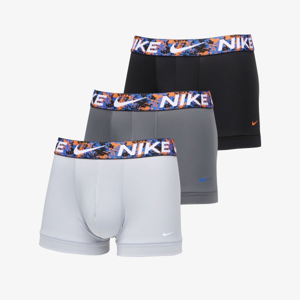 Trenky Nike Trunk 3-Pack Grey M