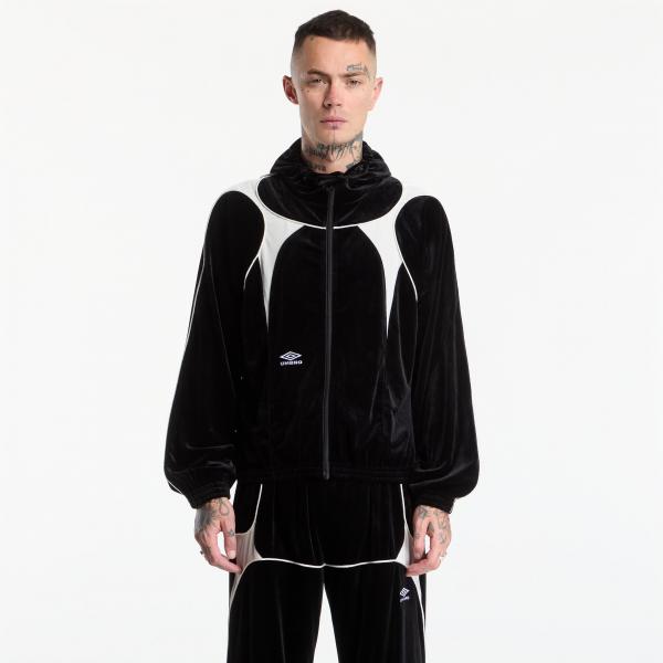 Bunda Umbro Velvet Jester Tracksuit Black L