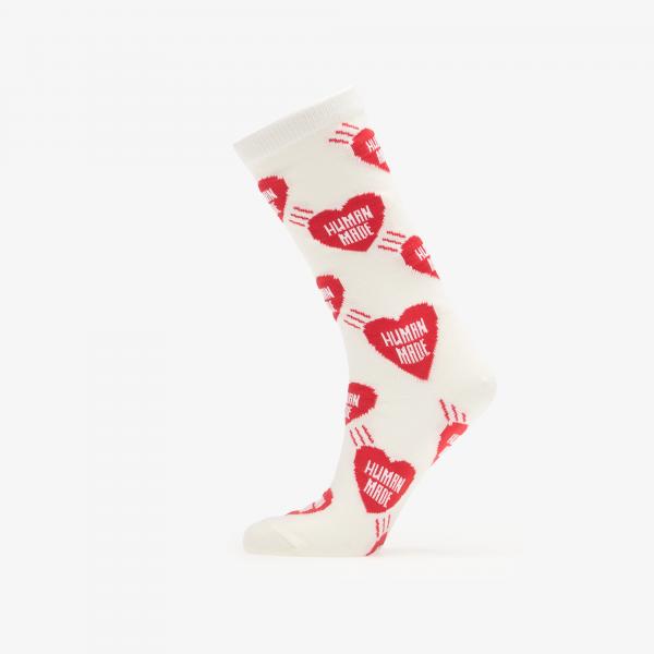 Ponožky Human Made Heart Socks White M