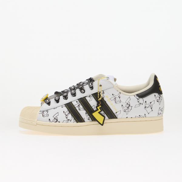 Tenisky adidas x Pokemon Superstar II (Pikachu) Cloud White/ Core Black/ Gold Metallic EUR 47 1/3