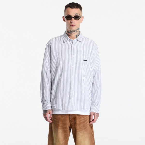 Košile Obey William Woven White Multi M