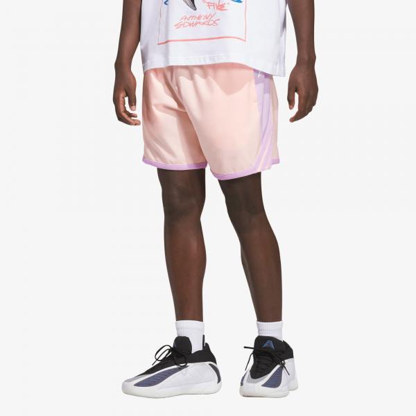 Šortky adidas Anthony Edwards Crazy Lite Short Haze Coral/ Bliss Lilac L