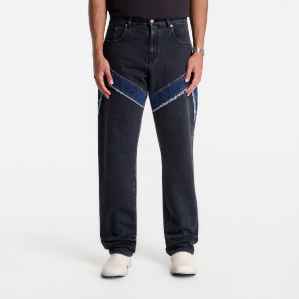 Džíny Umbro Mended Denim Black L