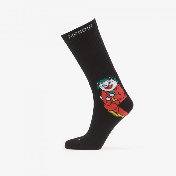 Ponožky RIPNDIP Why So Nermal? Socks Black Universal