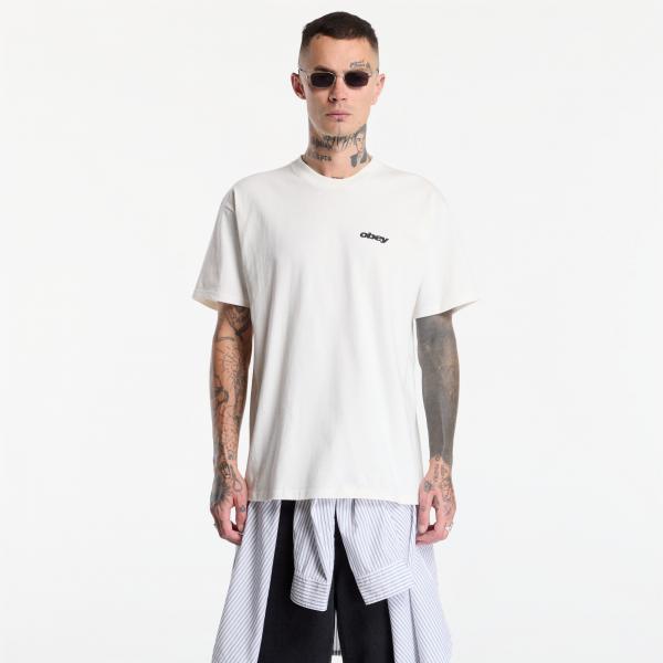 Tričko Obey Stronger Together Vintage White XL