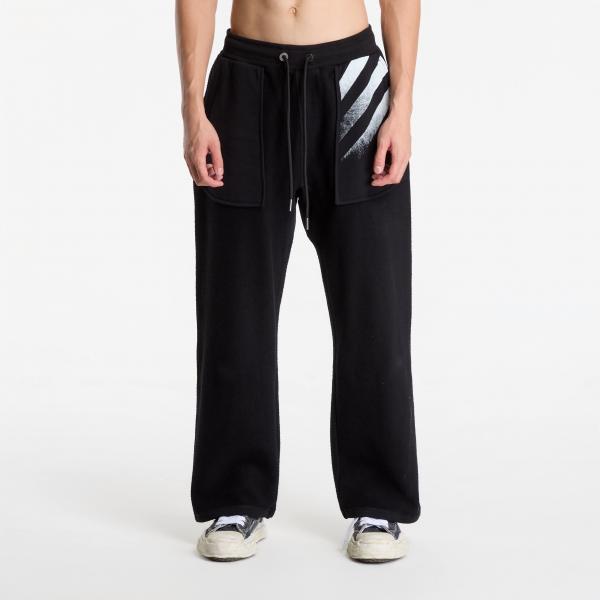 Tepláky L/AB c/o Off-White™ Reverse Open Hem Pant Black XL