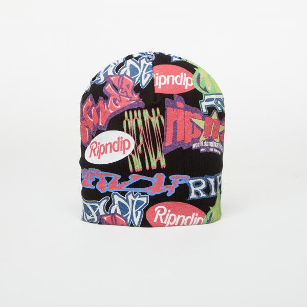 Čepice RIPNDIP Out Here Tour Skull Beanie Multi Universal