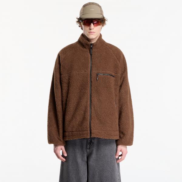 Bomber Gramicci Reversible Sherpa Jacket Dark Brown/black XL
