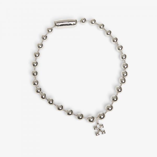 Náhrdelník Off-White Big Ball Chain Silver/ No Color Universal