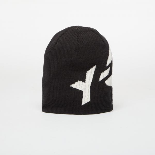 Čepice Y-3 Graphic Logo Beanie Black/ Cream White M