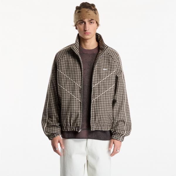 Bunda Obey Leisure Training Jacket Abbey Stone Plaid L