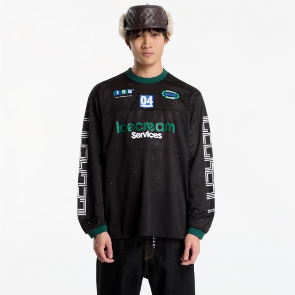 Tričko Billionaire Boys Club Icecream Icecream Services Ls Mesh Top Black M