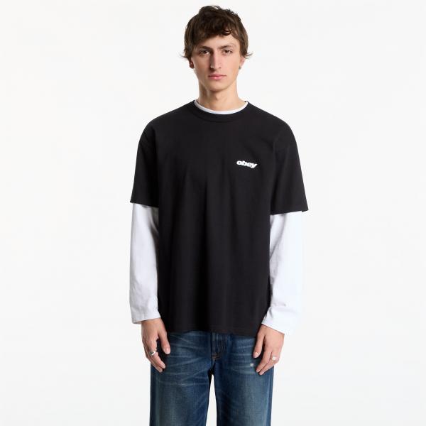 Tričko Obey VHS Black XXL