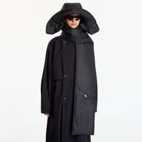 Šála Y-3 Padded Hooded Scarf Black Universal