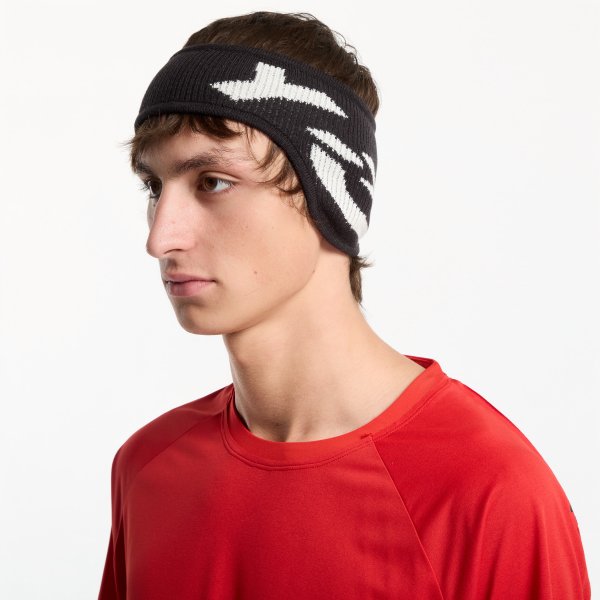 Y-3 Graphic Logo Headband Black/ Cream White M