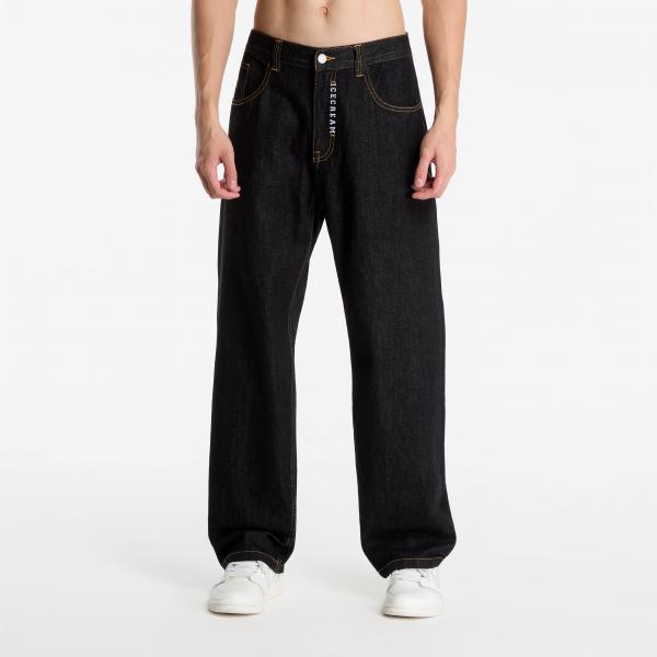 Džíny Billionaire Boys Club Icecream Embroidered Double Scoop Denim Pants Black 34