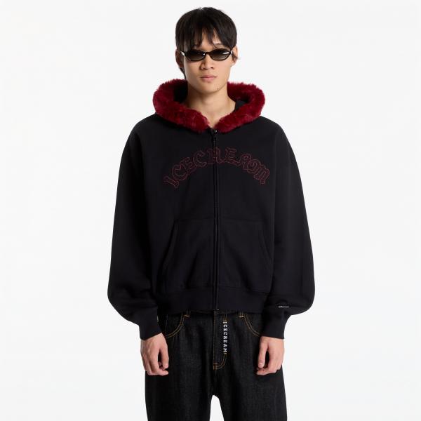 Mikina Billionaire Boys Club Icecream Gothic Zip Through Hood Black S