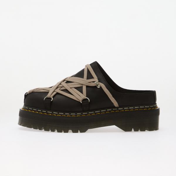 Boty Rick Owens DRKSHDW x Dr. Martens Quad Sole Megalace Mule Black 7.5