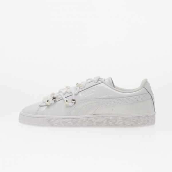 Tenisky Puma Suede Bloom Patent Wns Puma White/ Feather Gray EUR 37
