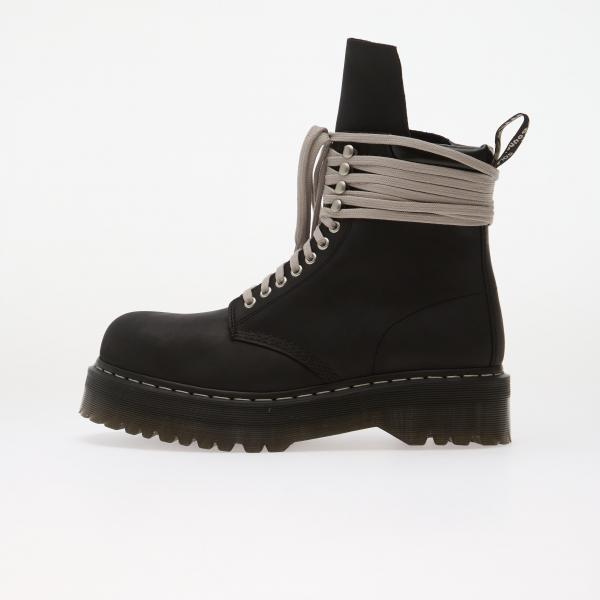 Boty Rick Owens DRKSHDW x Dr. Martens Quad Sole Steel Toe Boot Black 9
