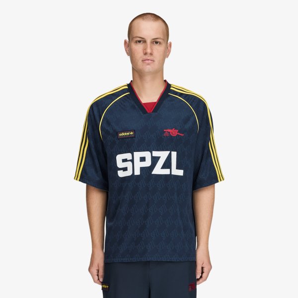 Košile adidas Arsenal SPZL F.C. Tee Collegiate Gold/ Aurora Ink XXL