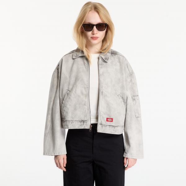 Bunda Dickies Edgewood Unlined Denim Jacket Light Grey XS