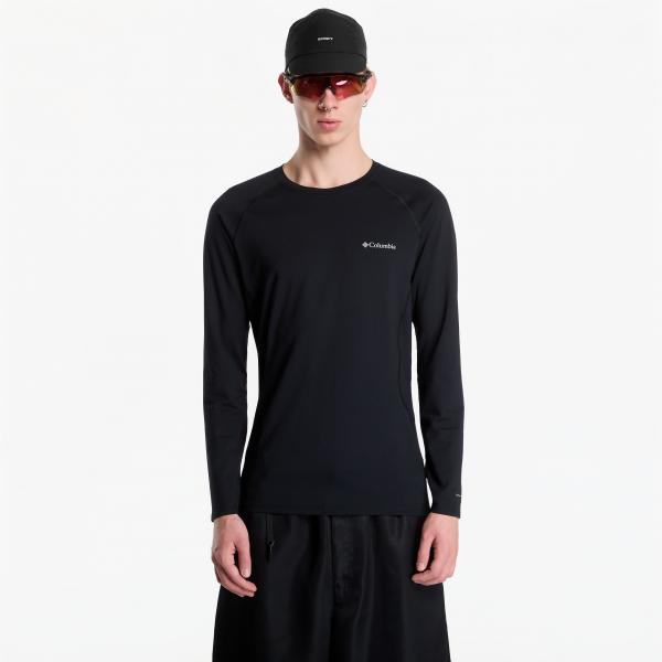 Tričko Columbia M Omni-Heat Infinity Knit LS Crew Black M