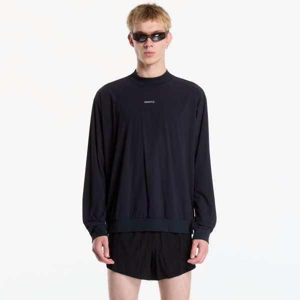 Mikina Craft Hypervent Wind Top Black M