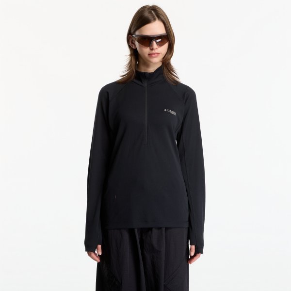 Tričko Columbia DriVenture™ Half Zip Black XS