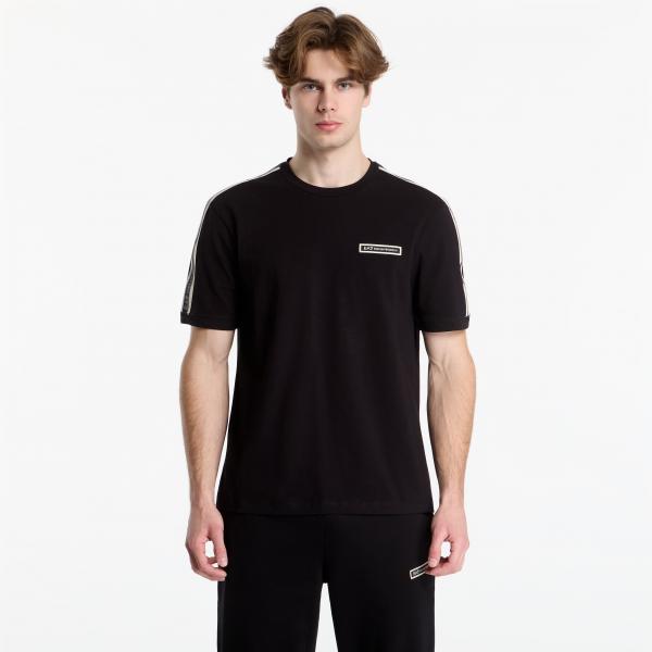 Tričko EA7 Emporio Armani Train Logo Series M Tape Tee S Black L