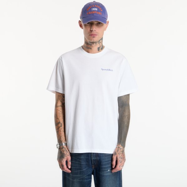 Tričko Sporty & Rich Health is Wealth Tshirt UNISEX White M