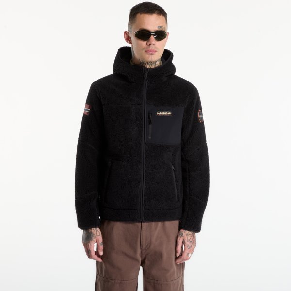 Mikina Napapijri Yupik Full-Zip Hoodie 6 Black Beauty M