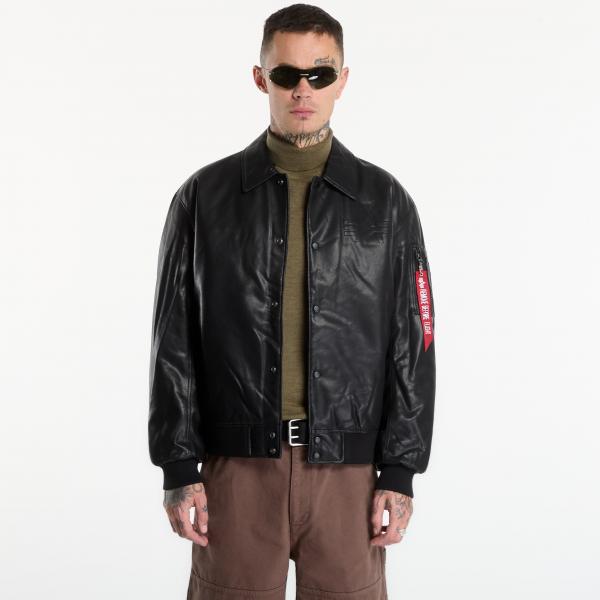 Bunda Alpha Industries PU College Jacket Black XL