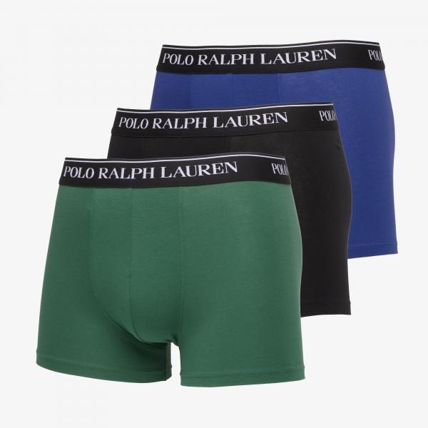 Trenky Ralph Lauren Classic Trunk 3-Pack Black M