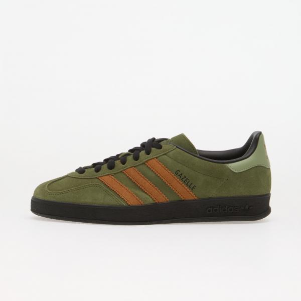 Tenisky adidas Gazelle Indoor Wild Pine/ Dusky Bronze/ Core Black EUR 46