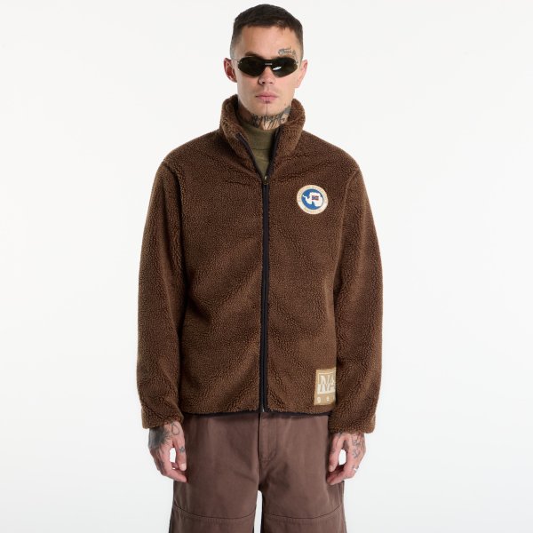 Mikina Napapijri T-Archive Fleece Full-Zip Demitasse XL