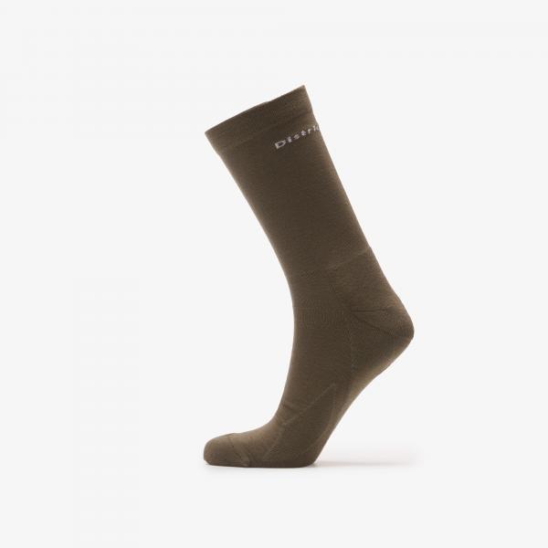 Ponožky District Vision Cordura Socks Olive S-M