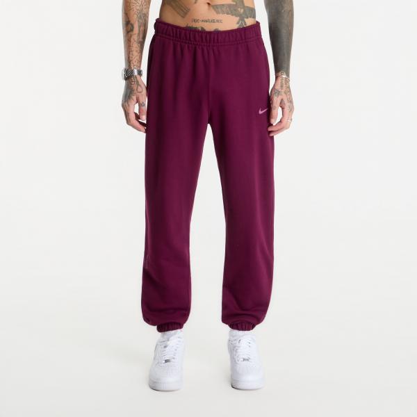Tepláky Nike x NOCTA Fleece CS Sweatpants Bordeaux/ Light Bordeaux XL