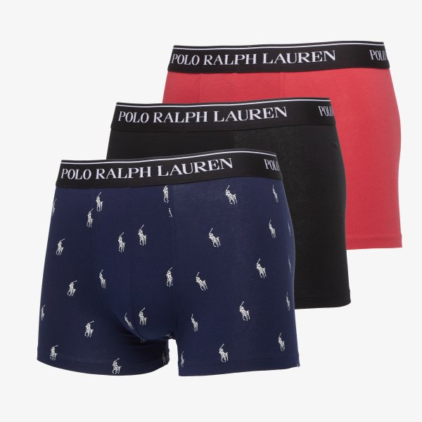 Trenky Ralph Lauren Classic Trunk 3-Pack Black L