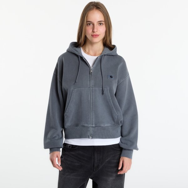 Mikina Carhartt WIP W' Hooded Nelson Jacket Styx XS