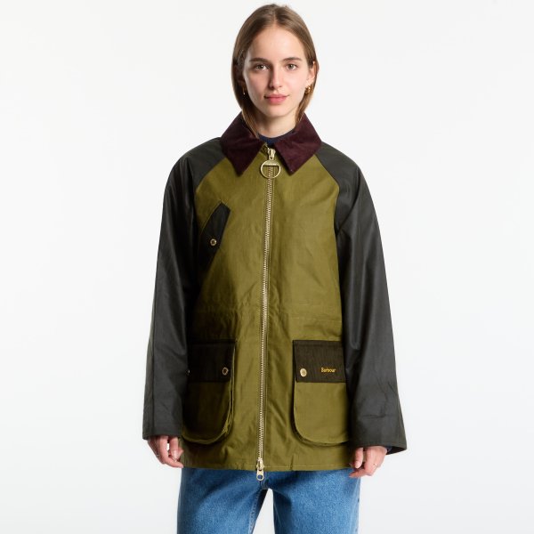 Bunda Barbour Treeton Wax Jacket Golden Olive/ Fern/ Ancient M