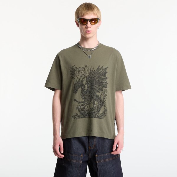 Tričko Wasted Paris Balaur T-Shirt Olive Khaki XL