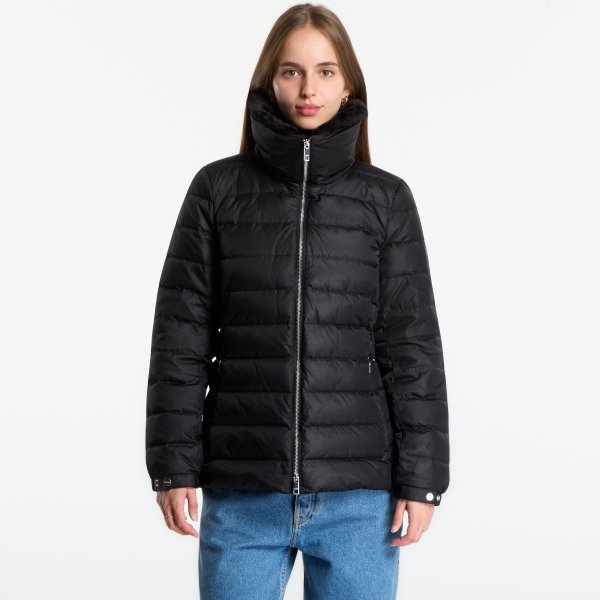 Bunda Calvin Klein Satin Lw Short Puffer With Fur Black XS
