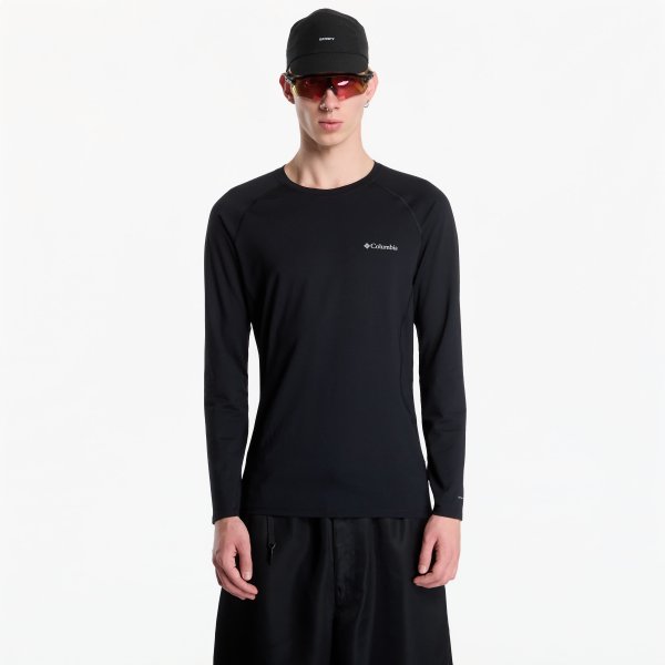 Tričko Columbia M Omni-Heat Infinity Knit LS Crew Black XL