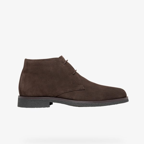 Boty Geox Saharo Dark Brown 40