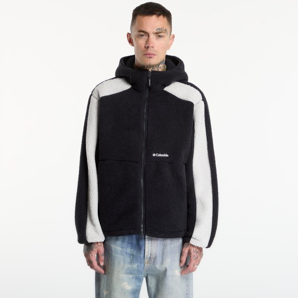 Mikina Columbia Mou/tain™ Fleece Hoodie Black, Moonston L