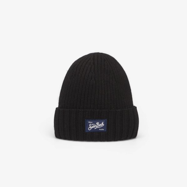 Čepice MC2 Saint Barth Sheldon Beanie Black Universal