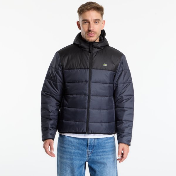 Bunda Lacoste Puffer Jackets Black/Graphite 54